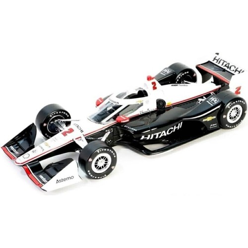 GL11240 - 1/18 2024 NTT INDYCAR SERIES - NO.2 JOSEF NEWGARDEN/ TEAM PENSKE, HITACHI (ROAD COURSE FIGURATION)