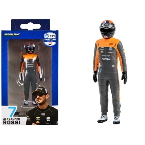 GL11307 - 1/18 NTT INDYCAR SERIES - NO.7 ALEXANDER ROSS/ARROW MCLAREN, MCLAREN DRIVER FIGURE