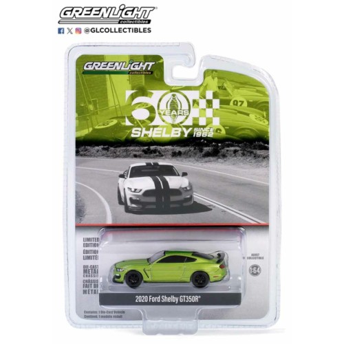 GL28140-E - 1/64 ANNIVERSARY COLLECTION SERIES 16 - 2020 FORD SHELBY GT350R - SHELBY 60 YEARS SINCE 1962 SOLID PACK