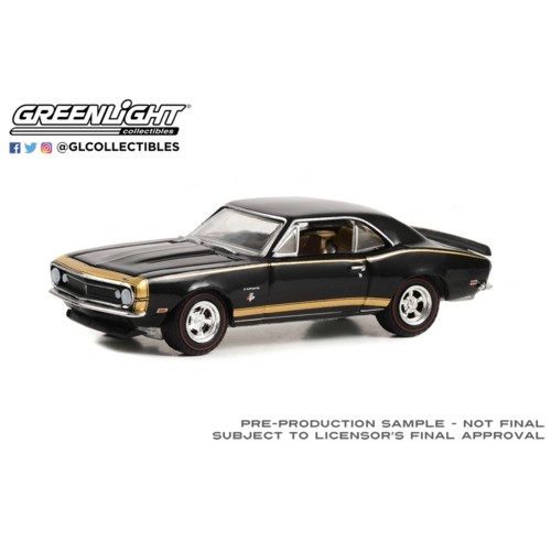 GL30377 - 1/64 1967 CHEVROLET CAMARO BLACK PANTHER GORRIES CHEVROLET OLDSMOBILE DEALER SPECIAL TORONTO CANADA (HOBBY EXCLUSIVE)