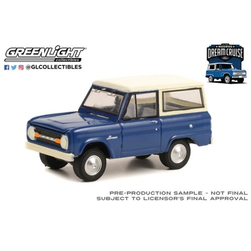 GL30415 - 1/64 1966 FORD BRONCO 26TH ANNUAL WOODWARD DREAM CRUISE FEATURED HERITAGE VEHICLE (HOBBY EXCLUSIVE)