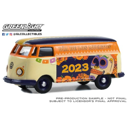 GL30482 - 1/64 VOLKSWAGEN TYPE 2 PANEL VAN - DIA DE LOS MUERTOS 2023