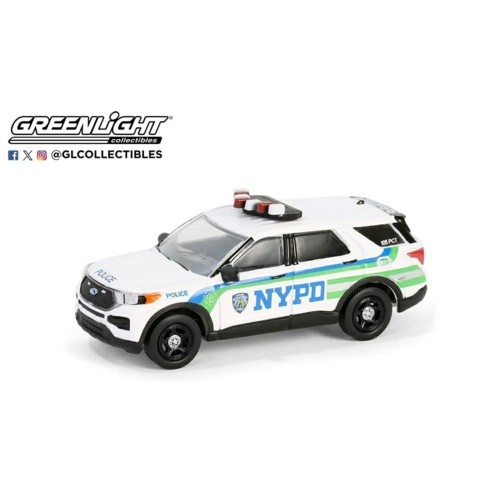 GL30500 - 1/64 2023 FORD POLICE INTERCEPTOR UTILITY - NEW YORK CITY POLICE DEPARTMENT/NYPD