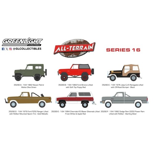 GL35290 - 1/64 ALL TERRAIN SERIES 16