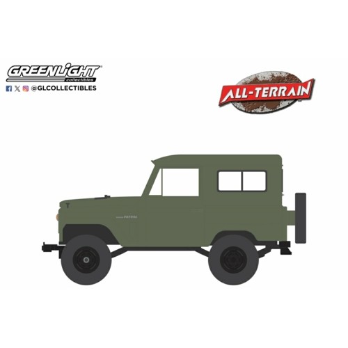 GL35290-A - 1/64 ALL TERRAIN SERIES 16 - 1962 NISSAN PATROL - MATTE OLIVE GREEN