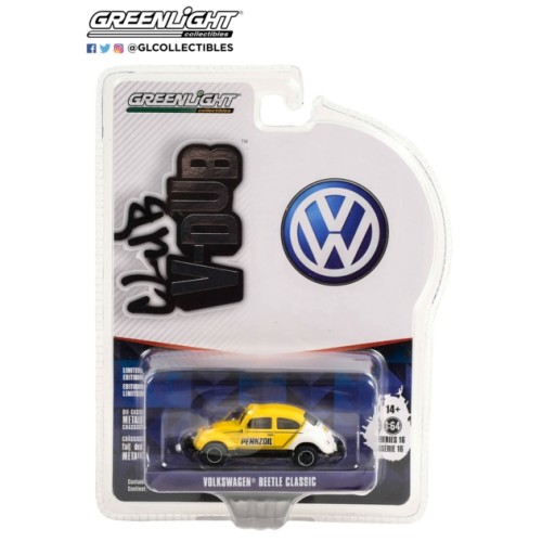 GL36070-E - 1/64 CLUB VEE-DUB SERIES 16 - CLASSIC VW BEETLE PENNEZOIL RACING