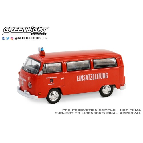 GL36100-C - 1/64 CLUB VEE-DUB SERIES 19 - 1978 EINSATZLEITUNG FEUERWEHR - OBERURSEL, GERMANY SOLID PACK