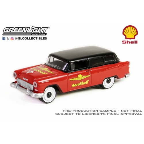 GL41155-B - 1/64 SHELL OIL SPECIAL EDITION SERIES 2 - 1955 CHEVROLET SEDAN DELIVERY