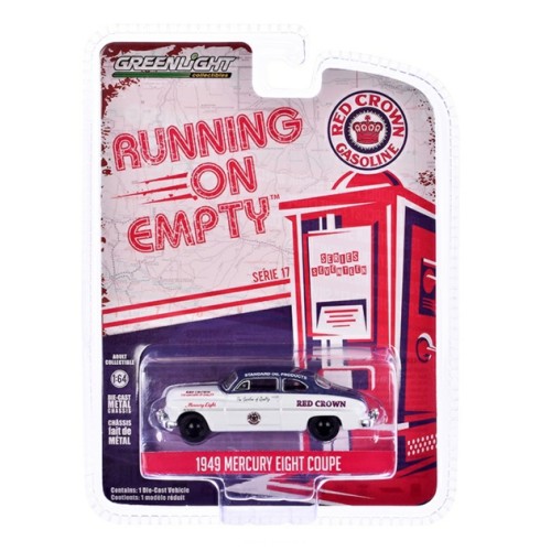 GL41170-B - 1/64 RUNNING ON EMPTY SERIES 17 - 1949 MERCURY EIGHT COUPE - RED CROWN