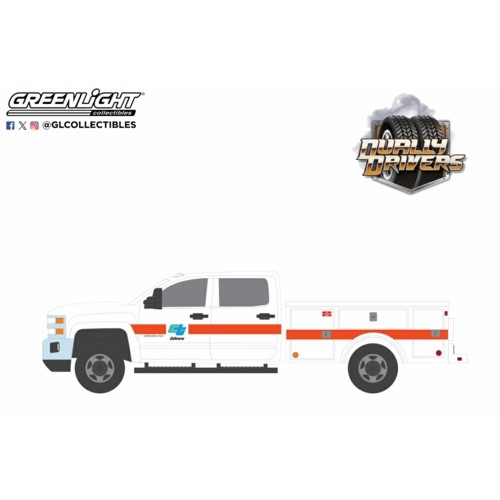 GL46150-C - 1/64 DUALLY DRIVERS SERIES 15 - 2016 CHEVROLET SILVERADO 3500 HD DUALLY SERVICE BED - CALTRANS (CALIFORNIA DEPARTMENT OF TRANSPORTATION)