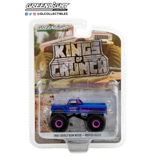 GL49120-A - 1/64 KINGS OF CRUNCH SERIES 12 MOPAR MAGIC 1983 DODGE RAM W350