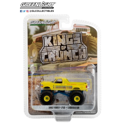 GL49120-F - 1/64 KINGS OF CRUNCH SERIES 12 LIQUIDATOR FORD F-250 MONSTER TRUCK