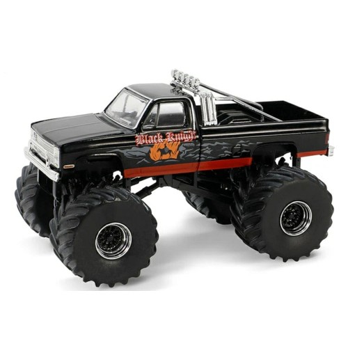 GL49150-C - 1/64 KINGS OF CRUNCH SERIES 15 - BLACK KNIGHT - 1987 CHEVY SILVERADO