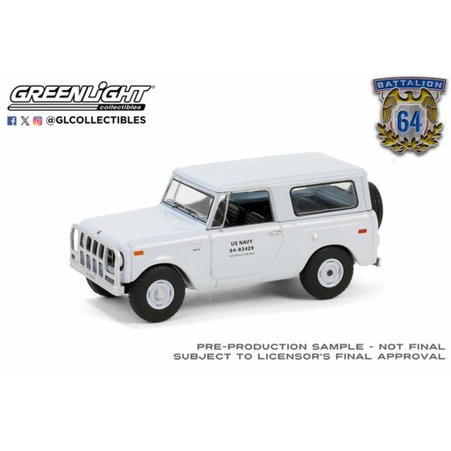 GL61040-D - 1/64 BATTALION 64 SERIES 4 - 1970 HARVESTER SCOUT - U.S NAVY