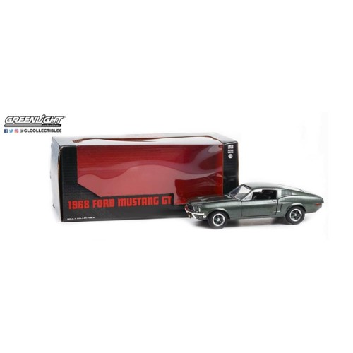 GL84038 - 1/24 1968 FORD MUSTANG GT FASTBACK HIGHLAND GREEN