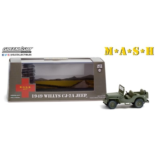 GL86592 - 1/43 MASH (1972-83 TV SERIES) - 1949 WILLYS JEEP CJ-2A