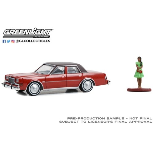 GL97150-C - 1/64 THE HOBBY SHOP SERIES 15 1983 DODGE DIPLOMAT WITH WOMAN IN DRESS