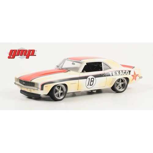 GMP18986 - 1/18 PRO TOURING 1969 CHEVROLET CAMARO RS - TEXACO NO.18