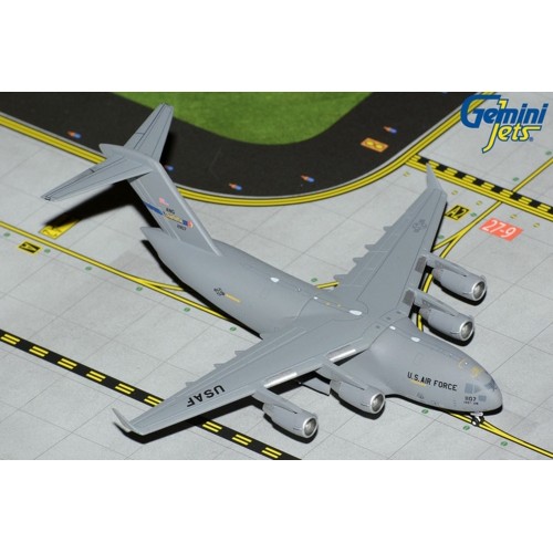 GMUSA137 - 1/400 U.S. AIR FORCE C-17A GLOBEMASTER III 02-1107 (CHARLOTTE ANG BASE)