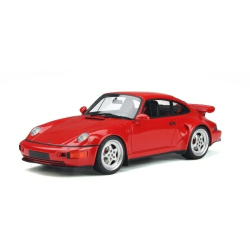 GTS328 -  1/18 PORSCHE 911 (964) TURBO S FLACHBAU 1994 GUARDS RED