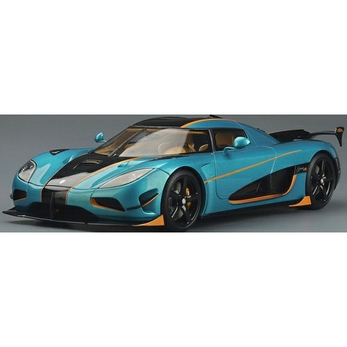 GTS390 -  1/18 KOENIGSEGG AGERA RSR TURQUOISE BLUE 2016