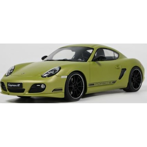 GTS425 - 1/18 PORSCHE CAYMAN R 2012 PERIDOT METALLIC