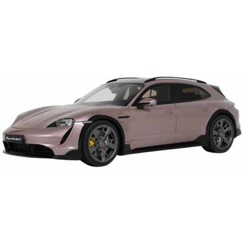 GTS440 - 1/18 PORSCHE TAYCAN TURBO S CROSS TURISMO PINK 2022