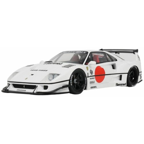 GTS470 - 1/18 LB-WORKS F40 WHITE 2023