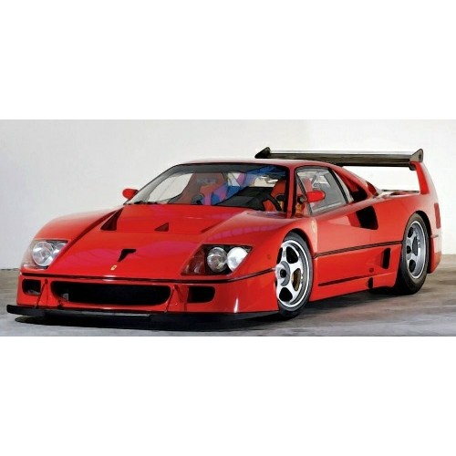 GTS80023 -  1/8 FERRARI F40 LM RED 1994