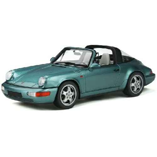 GTS805 -  1/18 PORSCHE 911 [964] CARRERA 4 TARGA TURQUOISE METALLIC 1991