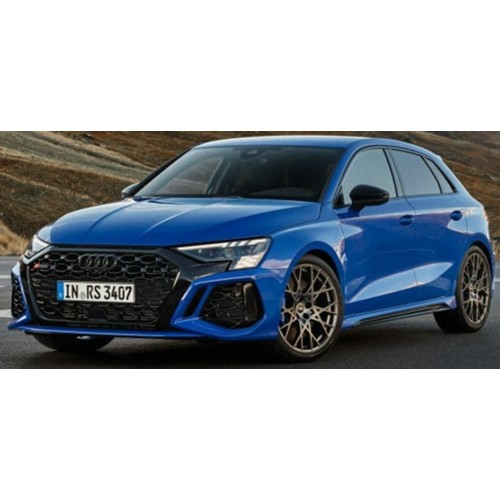 GTS884 - 1/18 AUDI RS 3 SPORTBACK PERFORMANCE EDITION 2022 NOGARO BLUE