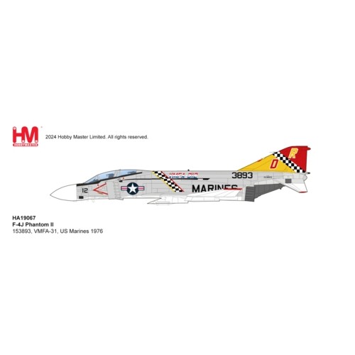 HA19067  - 1/72 F-4J PHANTOM II 153893, VMFA-31, US MARINES 1976