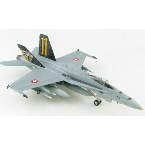 HA3598 - 1/72 F/A-18C HORNET J-5011, STAFFEL 11, SWISS AIR FORCE, 2020