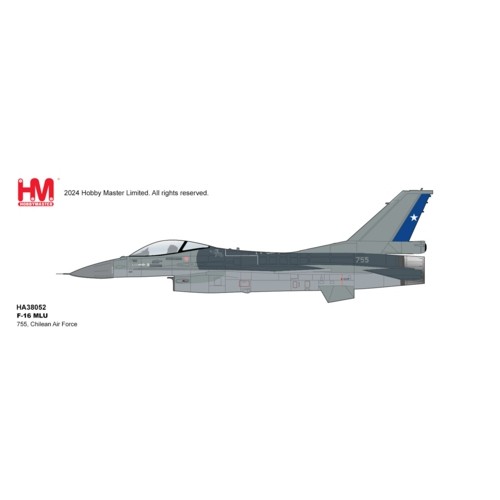 HA38052 - 1/72 F-16 MLU 755, CHILEAN AIR FORCE