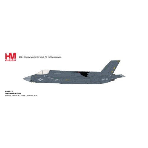 HA4623 - 1/72 LOCKHEED F-35B 169623, VMFA 242 BATS, IWAKUNI 2024 (BEAST MODE)