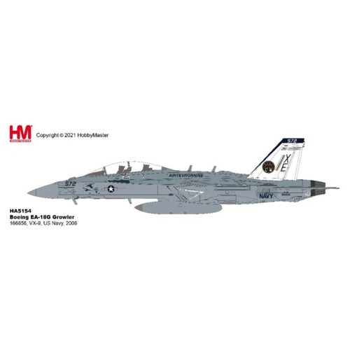 HA5154 - 1/72 BOEING EA-18G GROWLER 166856 VX-9 VAMPIRES US NAVY 2008