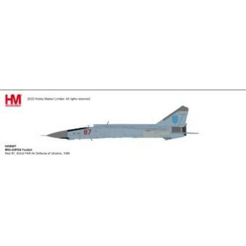 HA5609 - 1/72 MIG-25PDS FOXBAT RED 87, 933RD FAR AIR DEFENSE OF UKRAINE, 1995