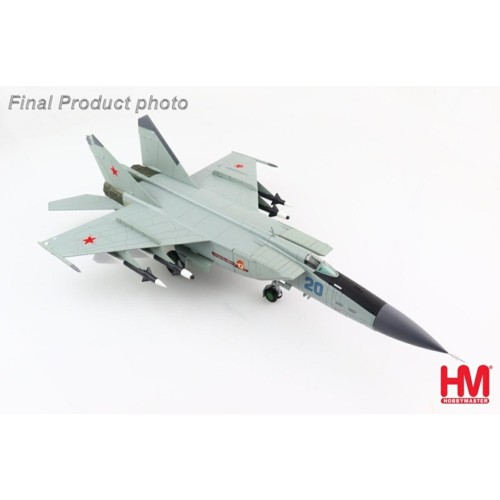 HA5610 - 1/72 MIG-25PDS 50TH ANNIVERSARY OF OCTOBER BLUE 20, 146TH GFAR, VASILKOV, 1990