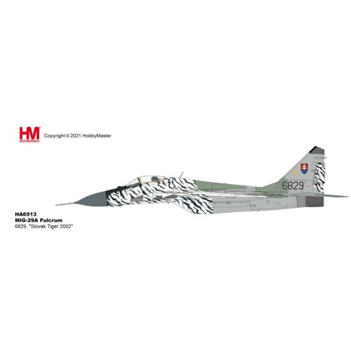 HA6513 - 1/72 MIG-29A FULCRUM 6829 SLOVAK TIGER 2002