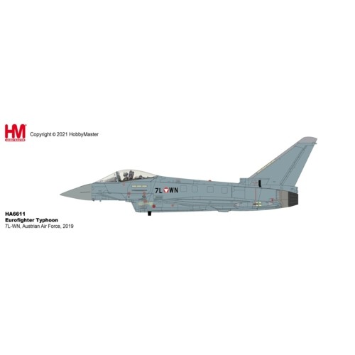 HA6611 - 1/72 EUROFIGHTER TYPHOON 7L-WN, AUSTRIAN AIR FORCE, 2019