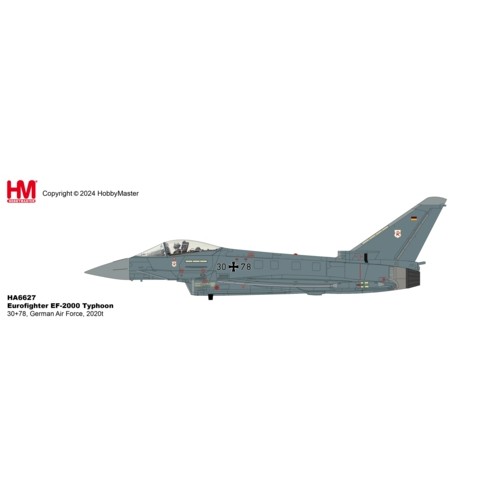 HA6627 - 1/72 EUROFIGHTER TYPHOON 30 78, LUFTWAFFE, 2021 (WITH 4 X GBU-48)