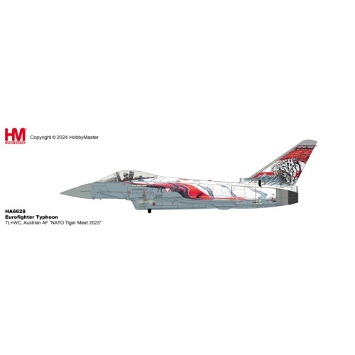 HA6628 - 1/72 EUROFIGHTER TYPHOON 7L WC, AUSTRIAN AF NATO TIGER MEET 2023