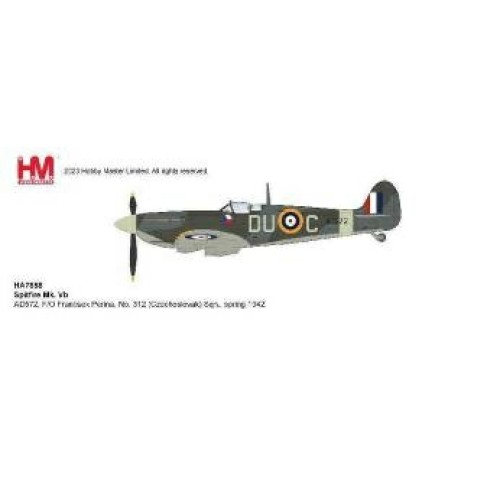 HA7858 - 1/48 SPITFIRE MK. VB AD572, F/O FRANTISEK PERINA, NO. 312 SQN., SPRING 1942