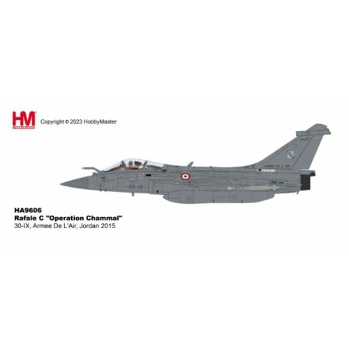 HA9606 - 1/72 RAFALE C OPERATION CHAMMAL - 30-IXM, ARMEE DE L'AIR, JORDAN 2023 WITH SCALP MISSILES