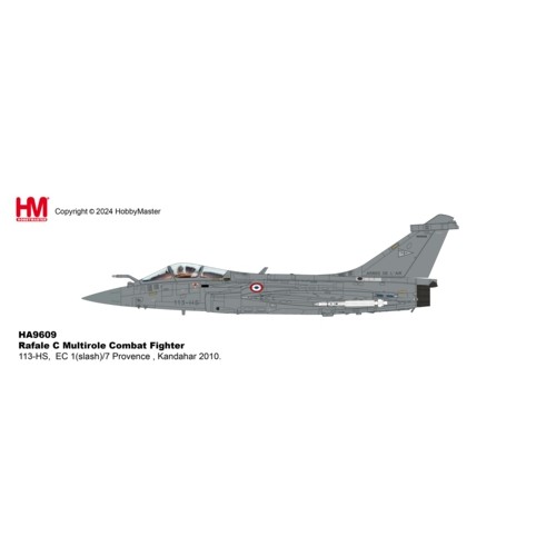 HA9609 - 1/72 RAFALE C MULTIROLE COMBAT FIGHTER 113-HS,  EC 1/7 PROVENCE , KANDAHAR 2010