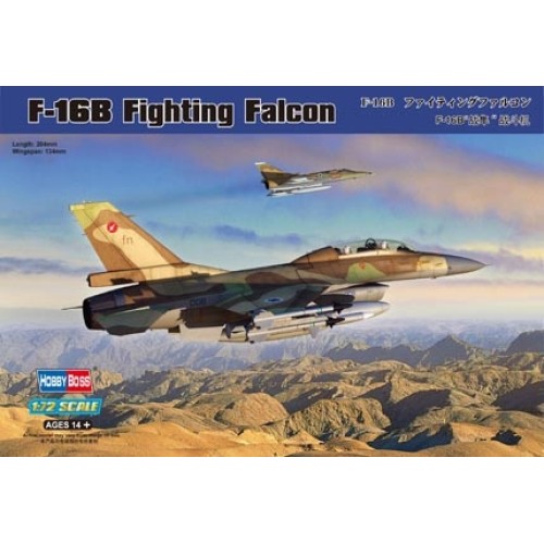 HBB80273 - 1/72 F-16B (PLASTIC KIT)