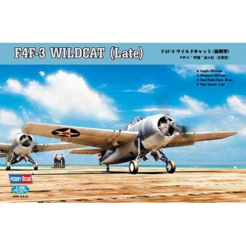 HBB80327 - 1/48 F4F-3 WILDCAT (LATE) (PLASTIC KIT)