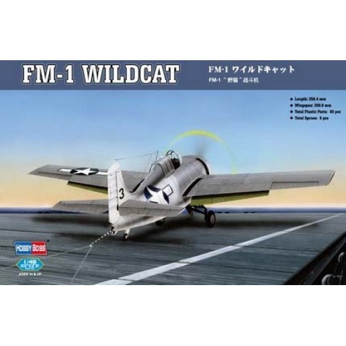 HBB80329 - 1/48 FM-1 WILDCAT (PLASTIC KIT)