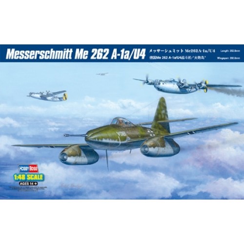 HBB80372 - 1/48 ME 262 A-1A/U4 (PLASTIC KIT)