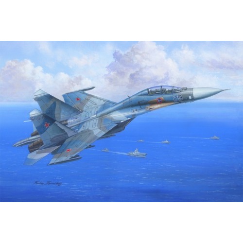 HBB81713 - 1/48 SU-27 FLANKER C (PLASTIC KIT)